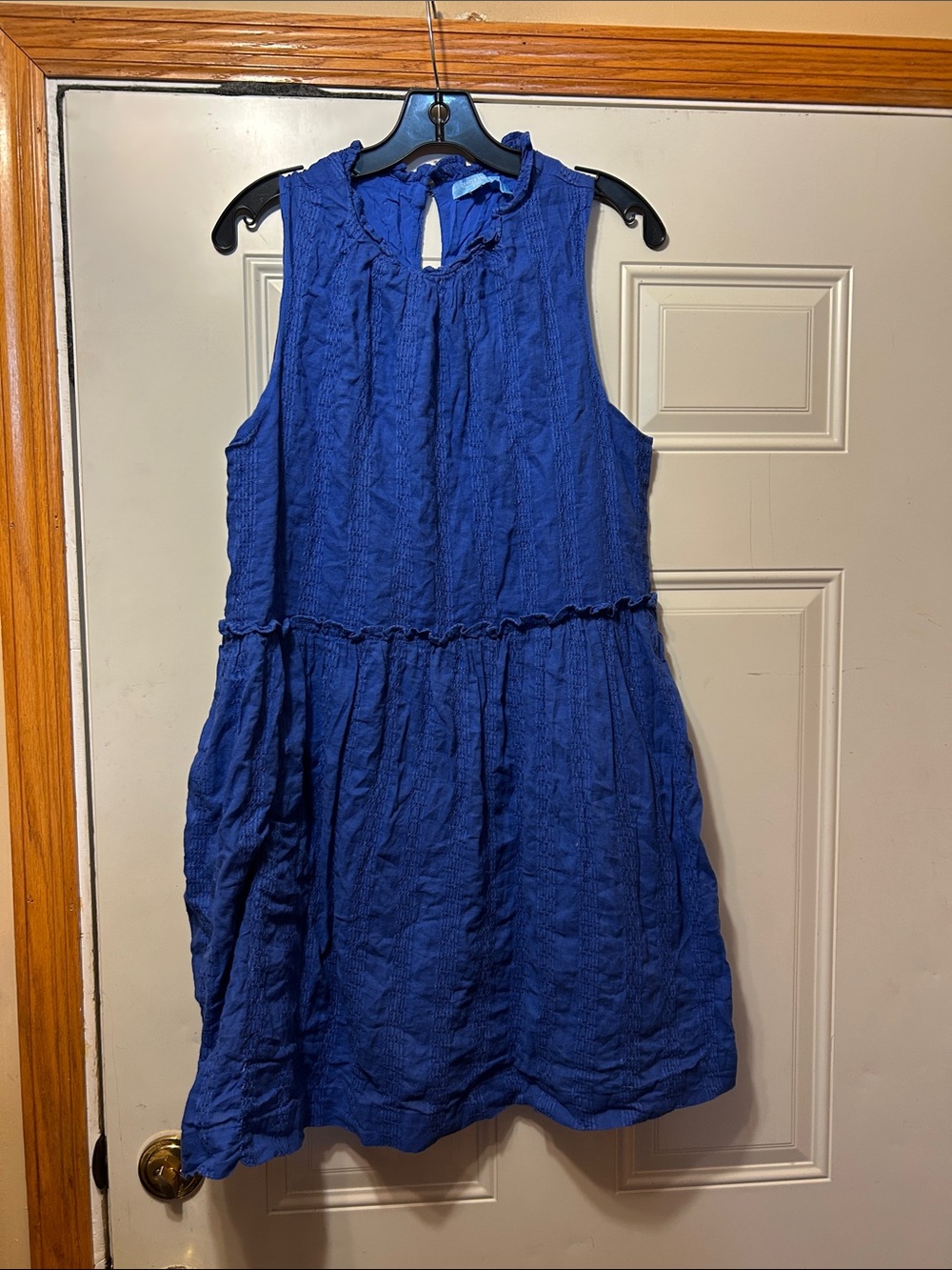Draper James Sleeveless Blue Women’s Dress XL